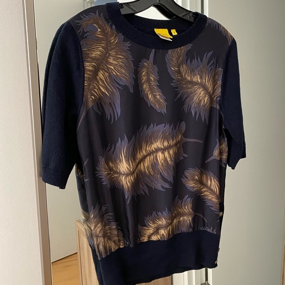 Silk contrast Wool sweater - Picture 6 of 8